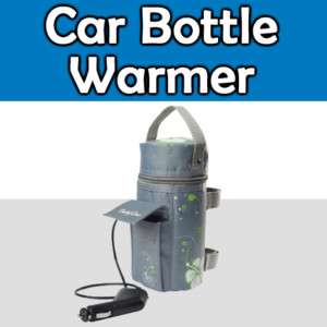 Grey Universal Car Travel Portable Baby Bottle Warmer  