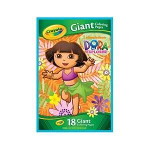  Crayola Giant Coloring Pages Dora the Explorer Toys 