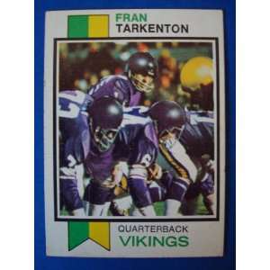   Trading Card Minnesota Vikings Fran Tarkenton #60