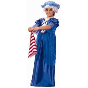  Childs Girls Colonial Lady Halloween Costume (Size:Small 