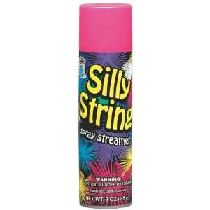  Pink Silly String, Made in USA  3 oz. Health & Personal 
