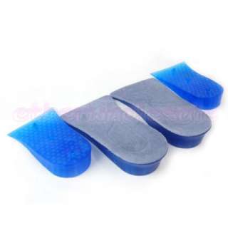 Silicone Increase Height Insoles Shoe Inserts 2 Layers [SKU 12 