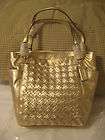 New COACH Woven North South Large Tote 17099 458  