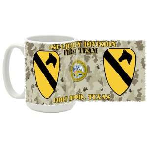  U.S. Army 1st Calvary Division Coffee Mug: Kitchen 