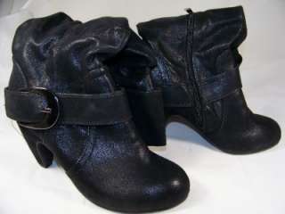 COCONUTS Matisse Wendy Black Boots Retails $80 Womens Size 9 B753 
