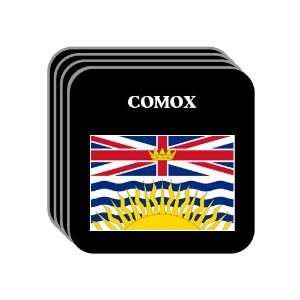  British Columbia   COMOX Set of 4 Mini Mousepad Coasters 
