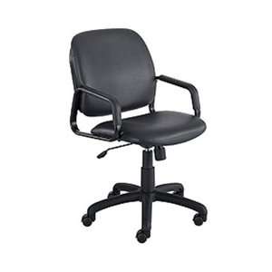  Cava Collection Task Chair, High Back, Black Vinyl Seat 