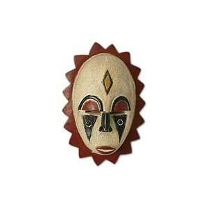  NOVICA Malian wood mask, Her Tears