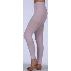 Juzo Soft Leggings 15 20 mmHg Footless Compression Pantyhose in Pink 