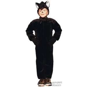  Childrens Black Cat Costume (Size:Medium 8 10): Toys 