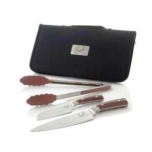   On the Go Cutlery Set (Two Knives, Cooking Tong & Case) Electronics