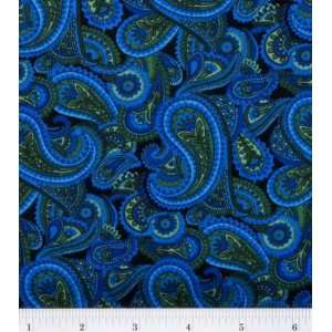  Calico Fabric Paisley: Home & Kitchen