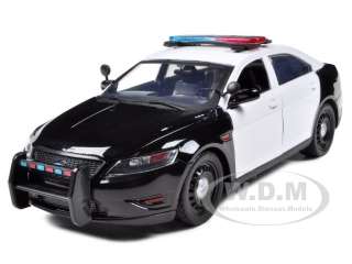 FORD POLICE CAR CONCEPT UNMARKED BLACK/WHITE 124  