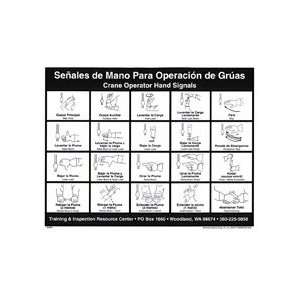  Crane Hand Signal Chart (Spanish): Everything Else