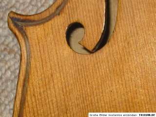 Interesting old violin violon Conservatori Stradiuarius  