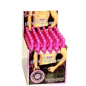  Bachelorette Sexxxy Sipping Straws Pink (36Pc Display 
