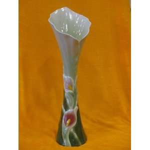 Chinese Flower Shape Glazed Porcelain Vase Everything 