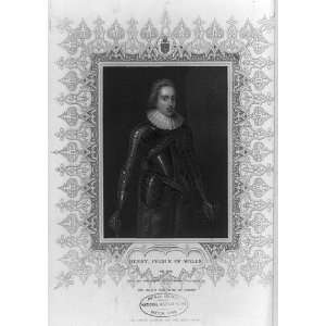 com Henry Frederick,Prince of Wales,armor,military,engraving,William 