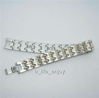  New 316L Stainless Steel Magnetic Therapy 8.5 Bracelet 