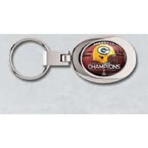   Bay Packers SUPER BOWL XLV Domed Premium Key Ring: Everything Else