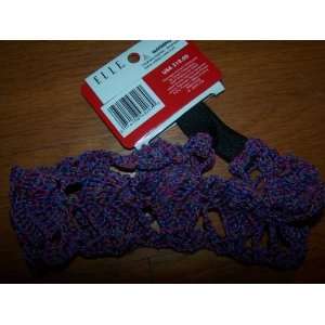  Elle Hair Purple Crochet Knit Headband: Beauty