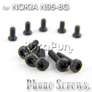 10 X METAL HOUSING SCREW SCREWS FOR NOKIA N95 8G 8GB  