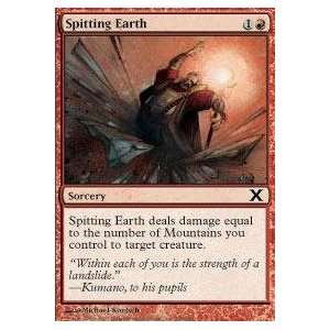    the Gathering   Spitting Earth   Tenth Edition   Foil Toys & Games