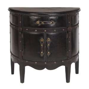  Beautiful Wood Leatherette Cabinet