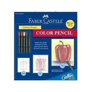 Faber Castell Creative Studio Getting Started Art Kit Color Pencil 