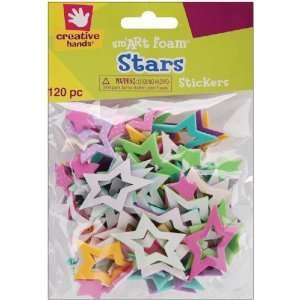  Foam Stickers 120/Pkg Cut Out Stars: Everything Else