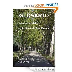 Glosario para senderistas (Spanish Edition) Manuel Rincon Alvarez 
