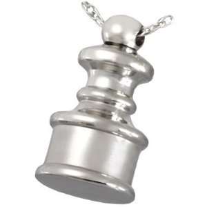 Pet Cremation Jewelry Nickel Plated Traditional Mini Brass Urn