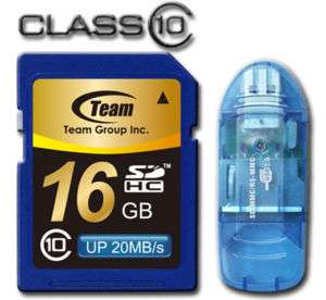 16GB 16G SD SDHC Class 10 Memory Card Extreme Fast USB  