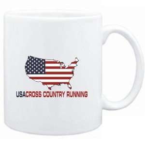  Mug White  USA Cross Country Running / MAP  Sports 