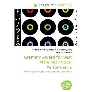  Grammy Award for Best Male Rock Vocal Performance 