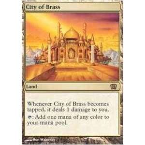 Magic the Gathering   City of Brass   Eighth Edition 