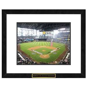  Seattle Mariners MLB Framed Double Matted Stadium Print 