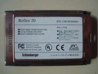 Schlumberger Reflex 20 P/N CM99200004 Smart Access Card  