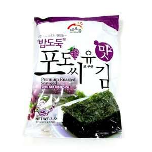   Roasted Seaweed with Grapeseed Oil  Grocery & Gourmet Food