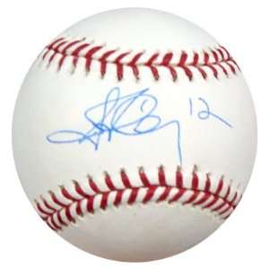   Steve Finley Autographed Baseball   PSA DNA #I68254: Sports & Outdoors