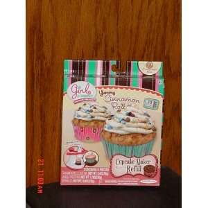  Girl Gourmet   Cupcake Maker Refill   Cinnamon Roll: Toys 