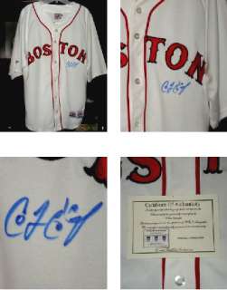 BOSTON RED SOX AUTOGRAPHED JERSEYS (YOUR CHOICE OF ANY 5 JERSEYS)