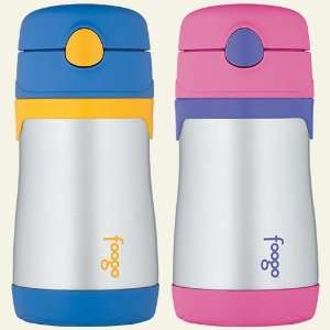   oz Insulated, Leak Proof Water Bottle, Blue and Pink