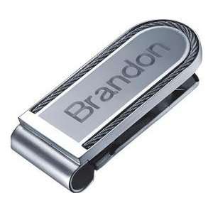  Visol Curvature Stainless Steel Money Clip Sports 