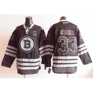   Jersey Boston Bruins #33 Black Ice Jersey Hockey Jersey Sports