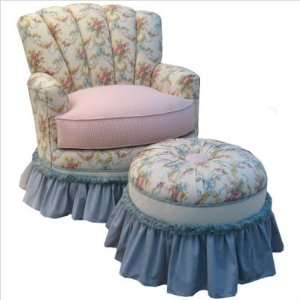 Angel Song 201421101 Adult Princess Glider Rocker in Blossoms and Bows