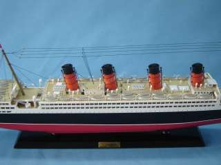 Aquitania 40 with LED LIGHTS Model Cruise Ship  