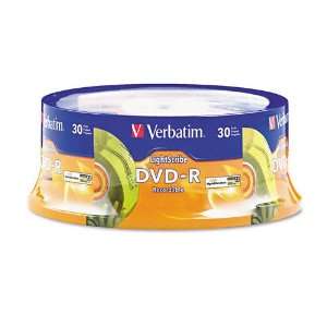  Verbatim® DVD R Light scribe Discs, 4.7GB, 16x, Spindle 