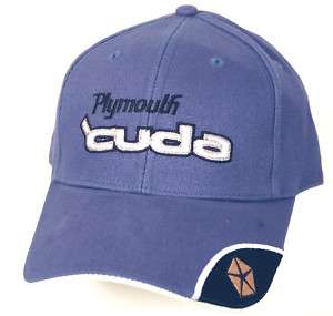 New Mopar   Plymouth CUDA Pentastar Hat Cap   Blue  