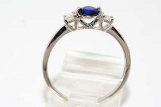 detailed description of item natural sapphire 56cts color blue clarity 
